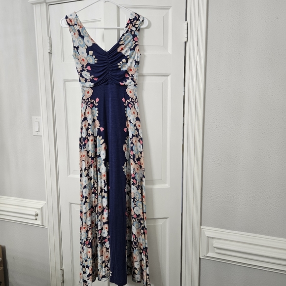 Boden Georgia Maxi Dress size 2p floral vneck viscose - Picture 7 of 11